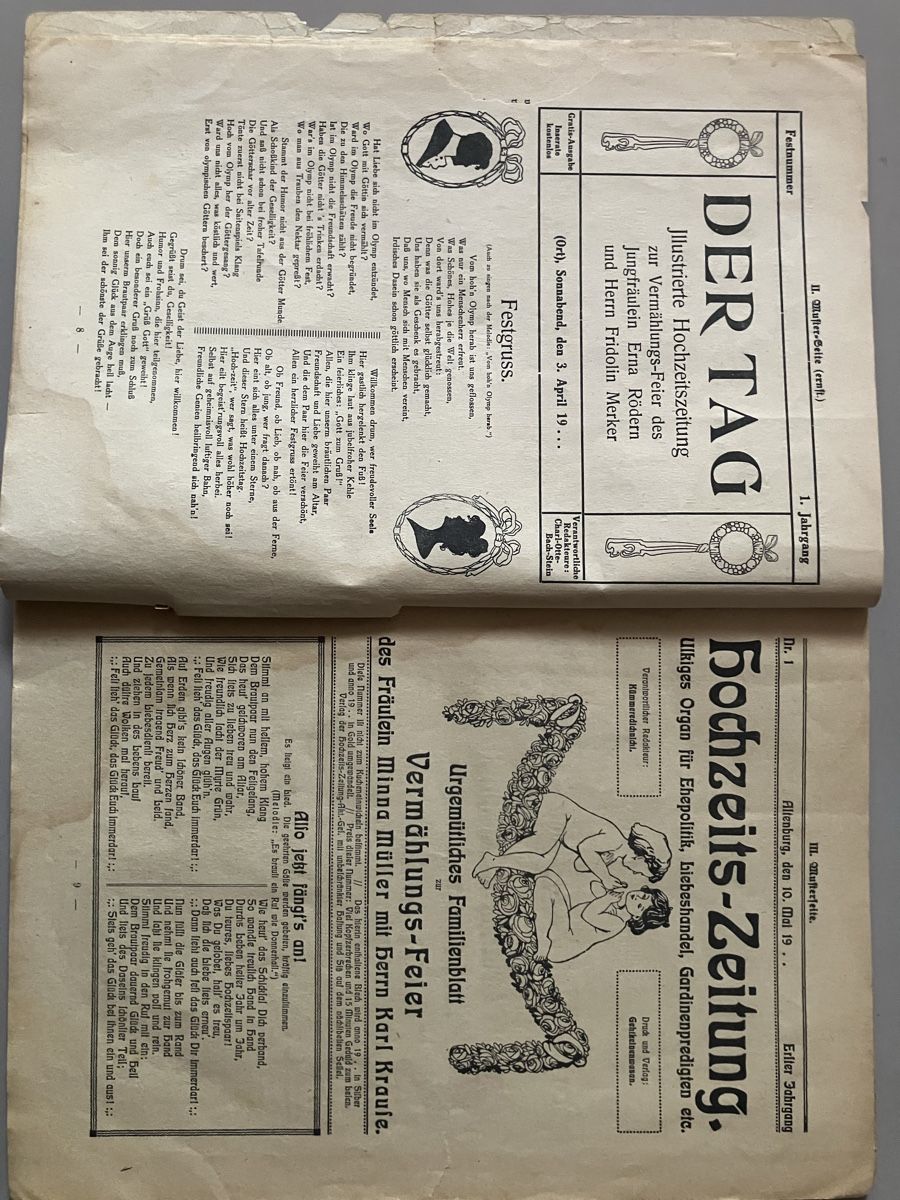 Riviste & Magazine: Hochzeits-Zeitung – Difettoso da Jona venduto da KARL048 3