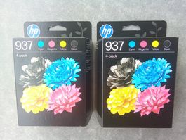 2 x HP 937 Multipack - Originalverpackt - Druckerwechsel
