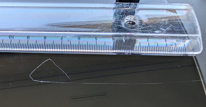 Tavoli: Beistelltisch Glas schwarz rund – Usato da Zürich venduto da TMoran 5