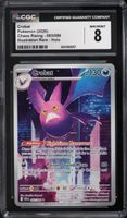 Pokemon Chaos Rising IR Crobat #93 CGC 8 NM-MT