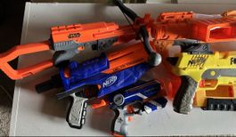 Lot de Nerf et accessoires