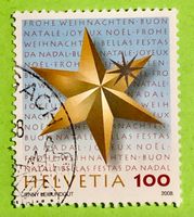 Nr.1292 Stern Sondermarken Weihnachten GESTEMPELT 2008   