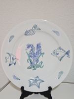 Limoges France, Seepferdchen & Meeresmotive 30cm Handbemalt?