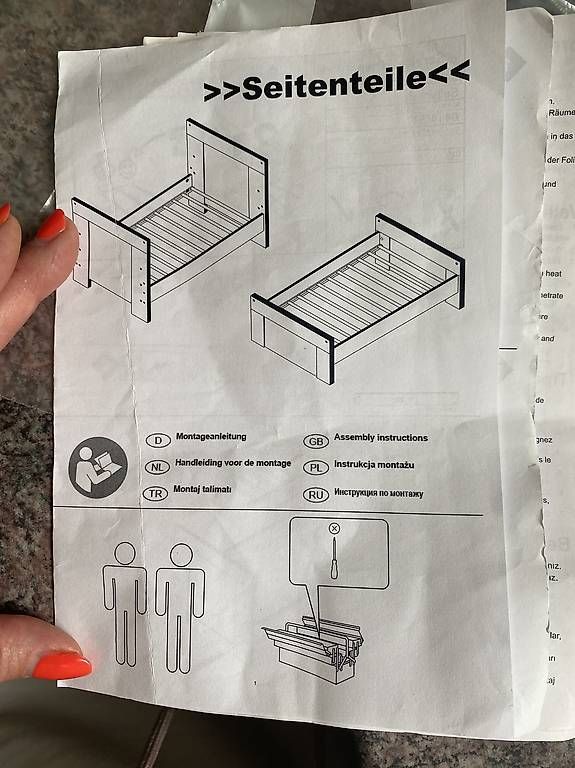 Lits: Kinderbett inkl. Matratze  – D'occasion à Binz par kat_s2w7 3