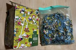 Puzzle 1000 pieces football / 1000 Teile Fussball Puzzle
