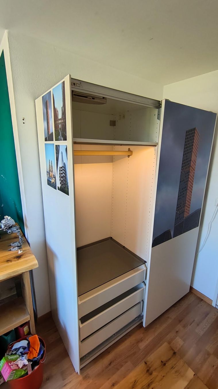 Ikea Armadi: Kleiderschrank Ikea – Usato da Zürich venduto da Lpatani 5