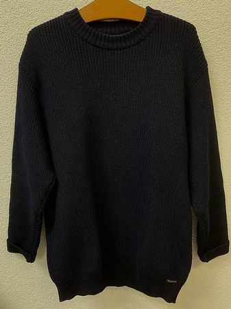 Vintage Saint James Strickpullover Marineblau L