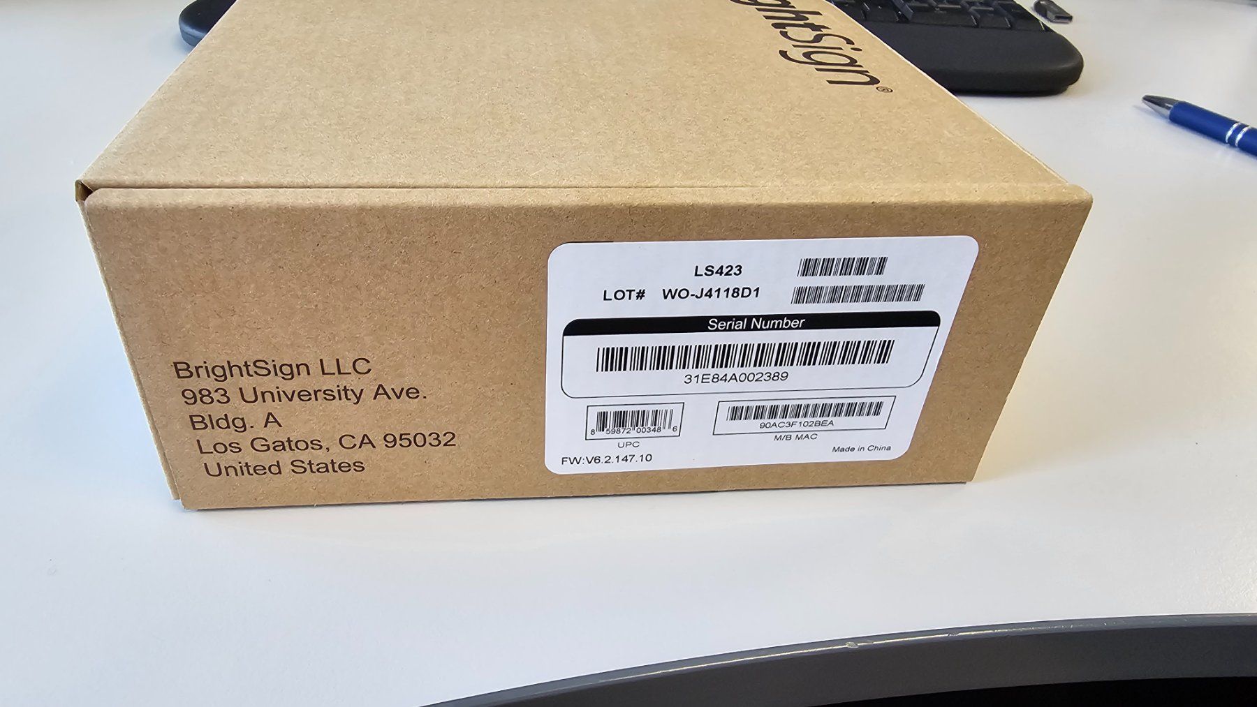 Sistemi audio & multimediali: BrightSign LS423 Digital Signage Player - Neuwertig – Nuovo e nell'imballaggio originale da Zürich venduto da Esag_Altstetten 1