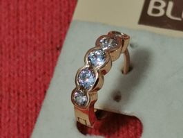 Damen Ohrstecker mit Zirkone