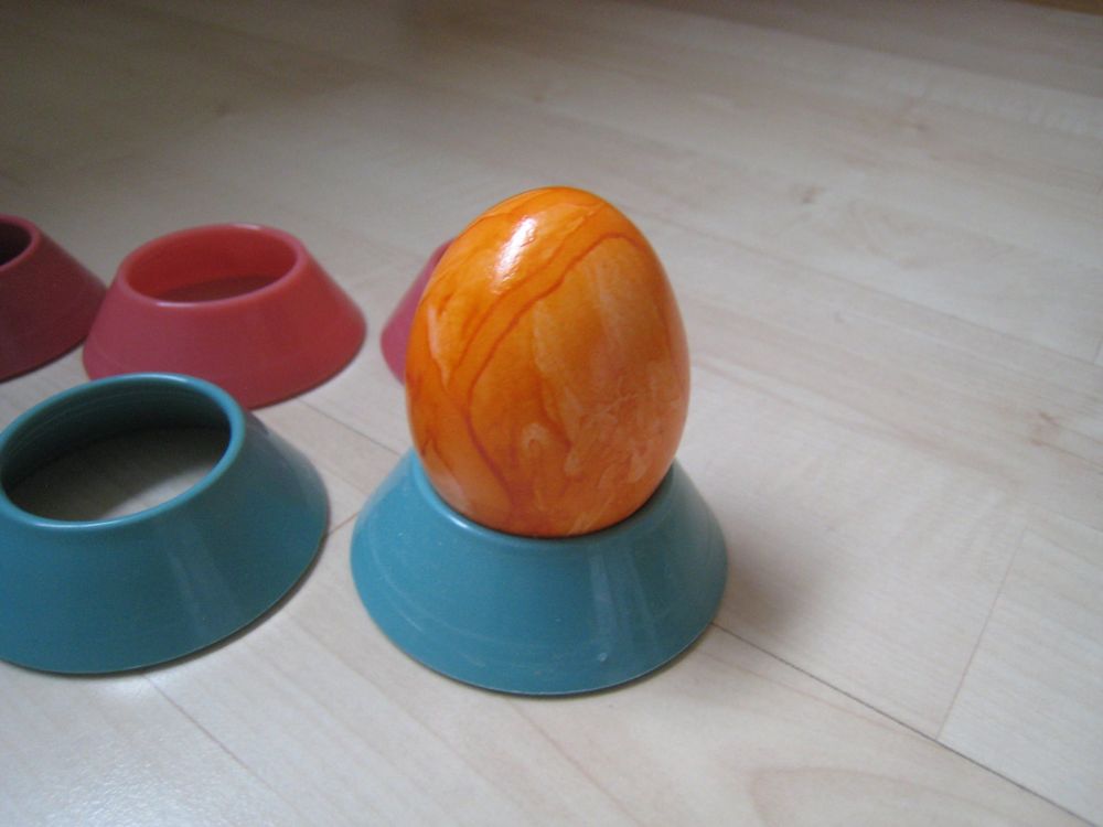 6 Süße Hühner-Eierbecher Aus Kunststoff - Lustige Eierhalter Für Frühstück & Dekoration