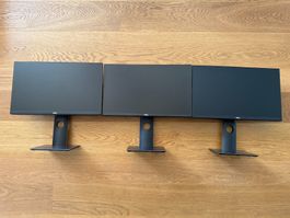 3 x Ecrans DELL P2219H - 21.5"