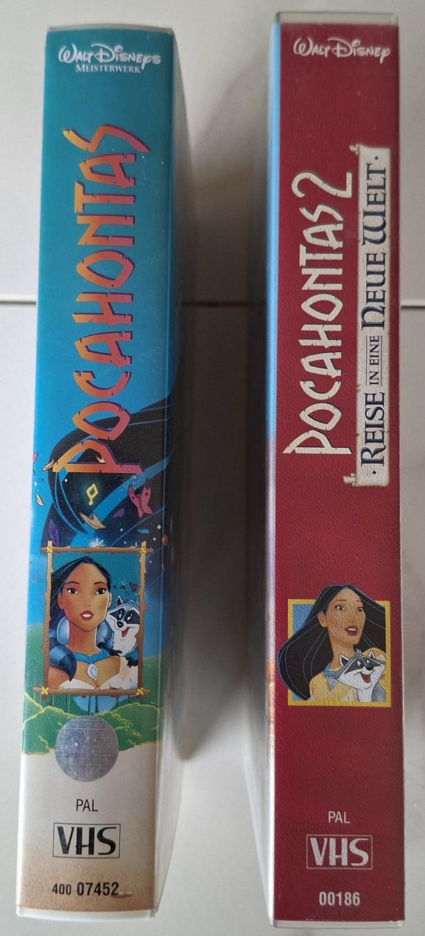 Tutti i VHS: VHS Pocahontas 1 & 2 – Usato da Ziefen venduto da MullerD 1