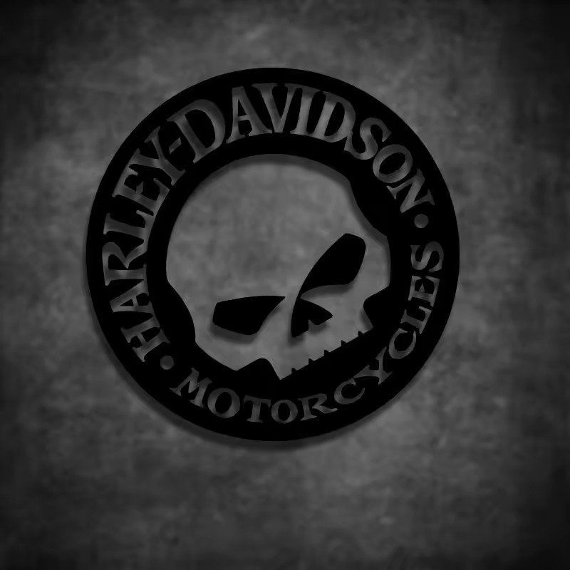 Harley-Davidson Sticker: Sticker Harley Davidson -12cm J199 – Nuovo e nell'imballaggio originale da Allens venduto da MADE.IN.ROCK.N.ROLL