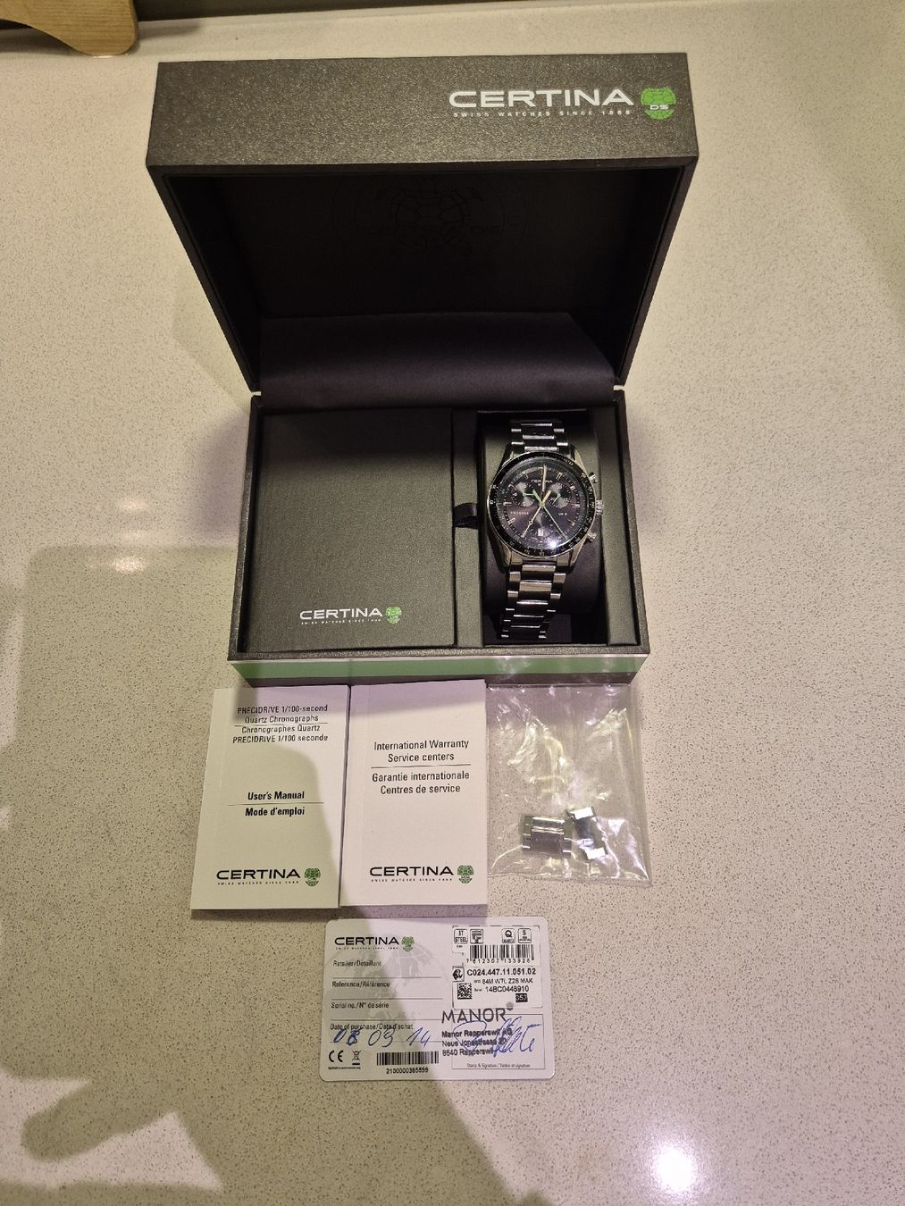 Armbänder & -reifen: Certina DS Podium Chronograph, Herrenuhr – Gebraucht aus Schwyz von Baba_Schwab 1