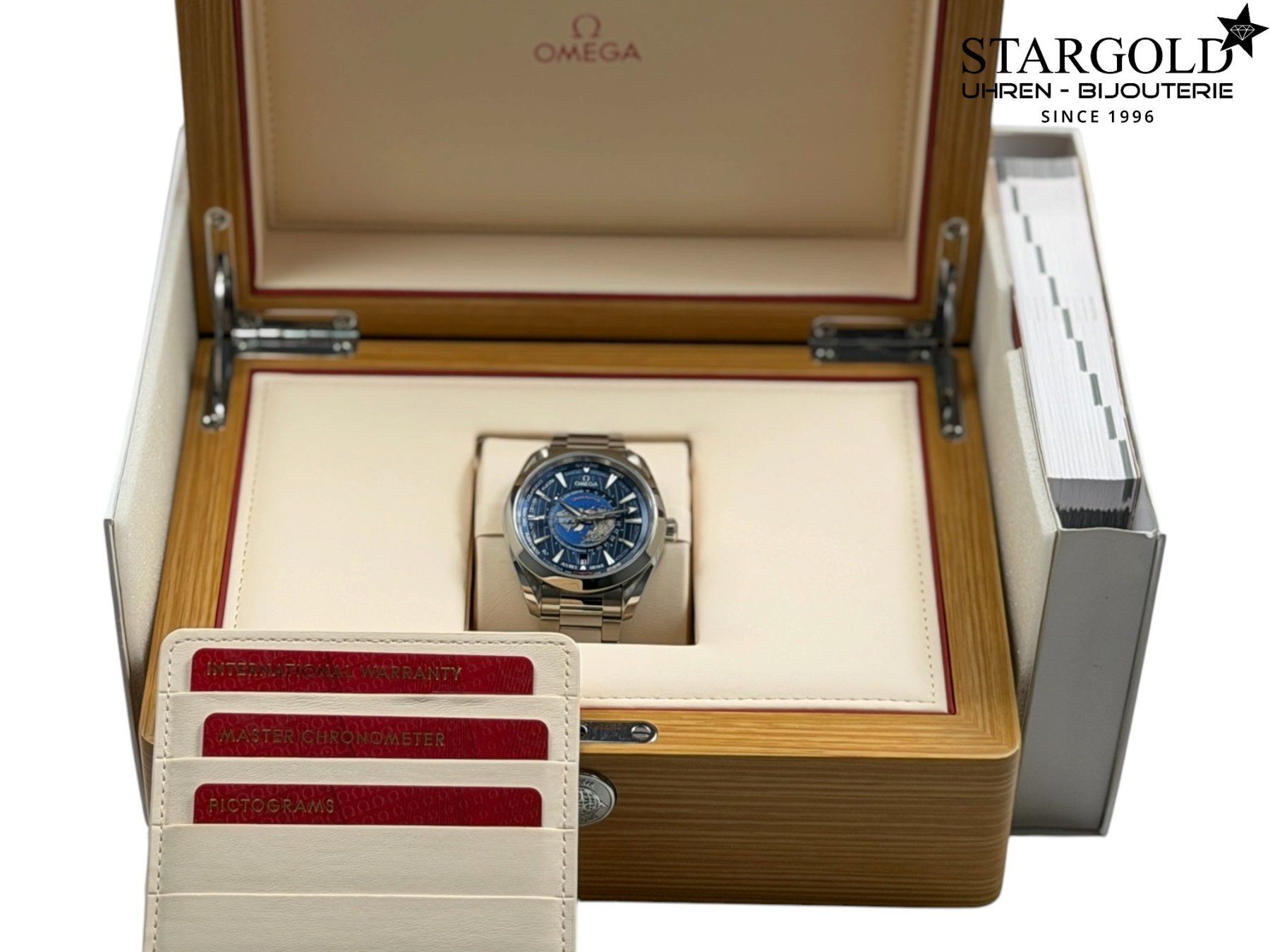 Omega Orologi: Omega Seamaster Aqua Terra Worldtimer - 220.10.43.22.03.001 – Usato da Zürich venduto da Stargold-Uhren 7