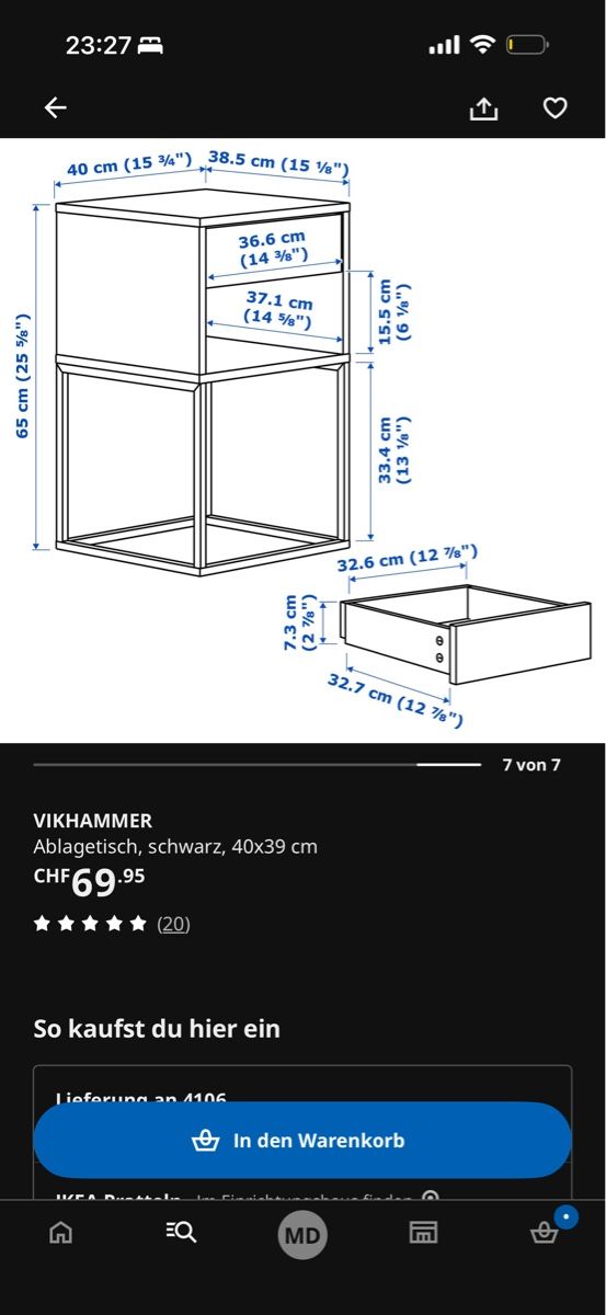 Ikea Nachttische: Nachttisch Ikea – Gebraucht aus Therwil von mandy.dietrich.sue 1