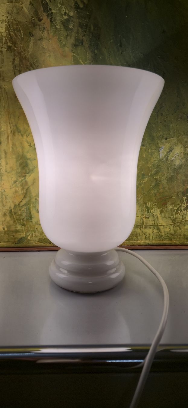 Lampes: Art Deco Tischlampe aus Opalglas  – D'occasion à Meilen par COSTA_ABC 1