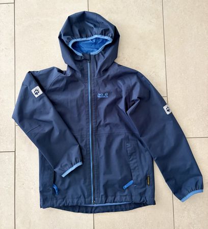 Jack Wolfskin Regenjacke Kinder, Gr. 140