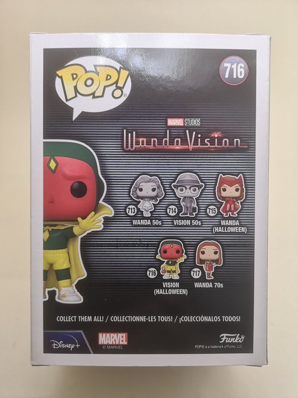 Funko Statuette: Funko Pop Vision (Halloween) #716 – Nuovo e nell'imballaggio originale da Riehen venduto da _TheCollectorShop_ 1