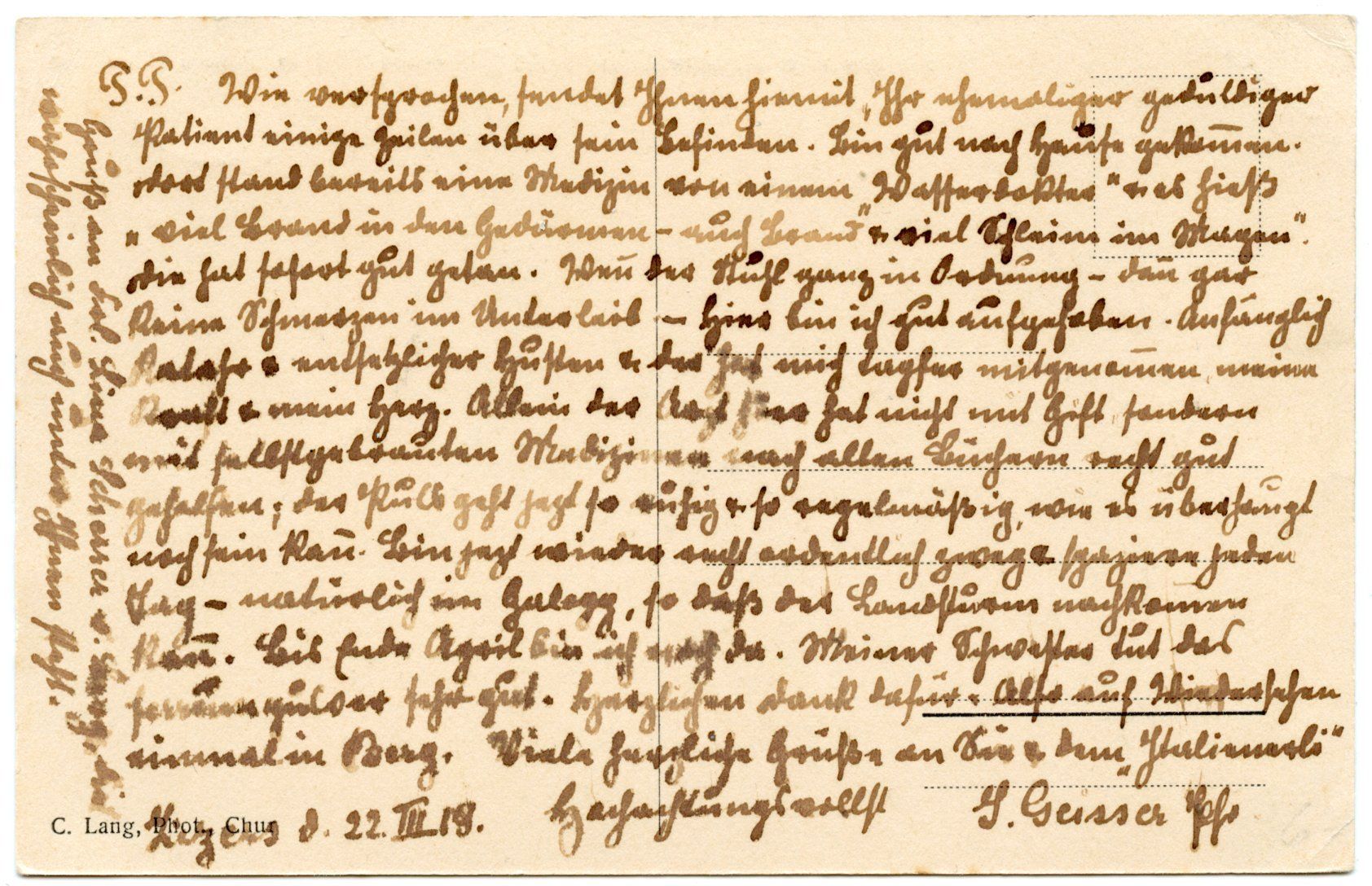 Cartoline postali: AK Zizers – Usato da Ruggell venduto da spalkur42 1