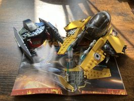 Lego 7256 Jedi Starfighter & Vulture Droid