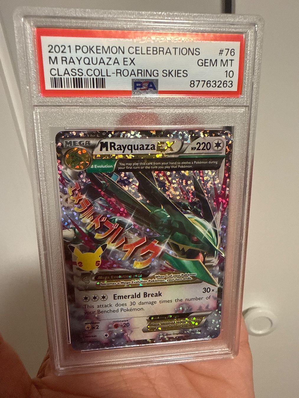 Karten: Pokemon PSA 10 Rayquaza EX Celebrations – Gebraucht aus Frauenfeld von Poke_Toniii 1