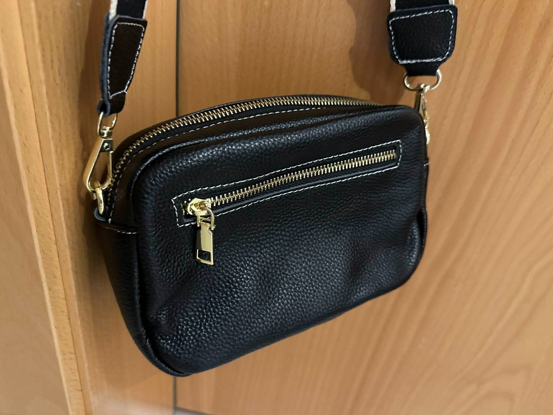 Borse da donna: Schwarze Kunstleder Handtasche / Umhängetasche – Usato da Ried-Brig venduto da V8_Andy 2