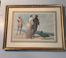 Paul Emile Destouches ,Orig.Aquarell