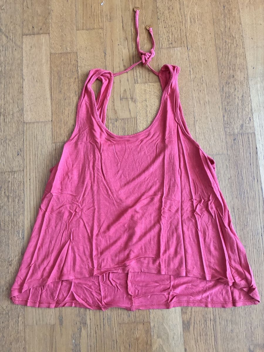 Tops: Damen-Top, coral, Grösse M-L (geht aber bei S) – D'occasion à Lachen SZ par Manuela_15