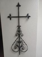 dekoratives Schmideisenkreuz / Grabkreuz