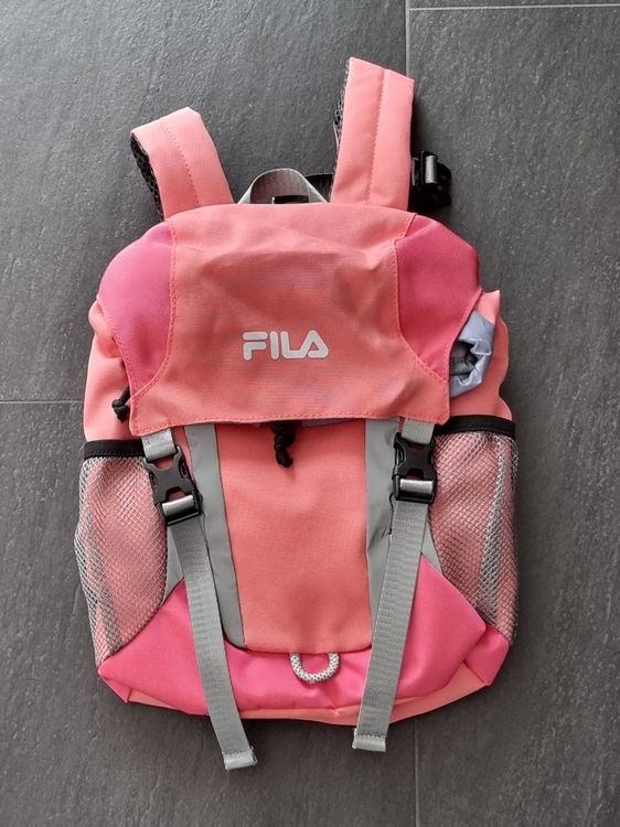 Kleiner FILA Kinderrucksack Rosa/Pink,Grau (Neu (gemäss Beschreibung ...