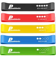 Fitness Bänder Panathletic Set 5 verschiedene Stärken neu
