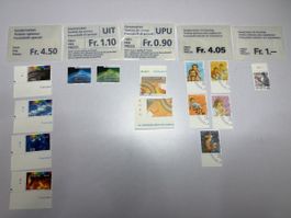 Schweizer Briefmarken Sammlung, Top Zustand, (130)