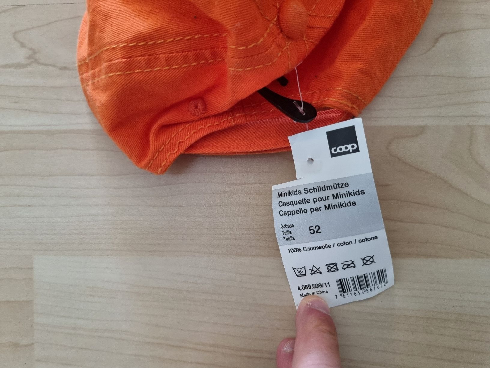 Altro abbigliamento per bambino: Kids Kappe orange – Nuovo e nell'imballaggio originale da Ostermundigen venduto da aydin014 2