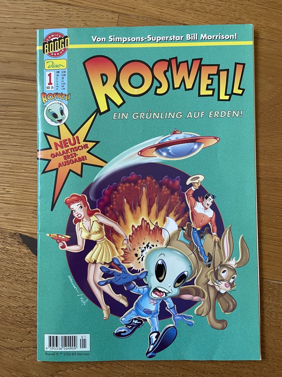 Fumetti: Roswell Comic Heft 1-3 – Nuovo (secondo la descrizione) da Zunzgen venduto da Blueberry87 1