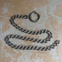 Alte massive Taschenuhrkette,