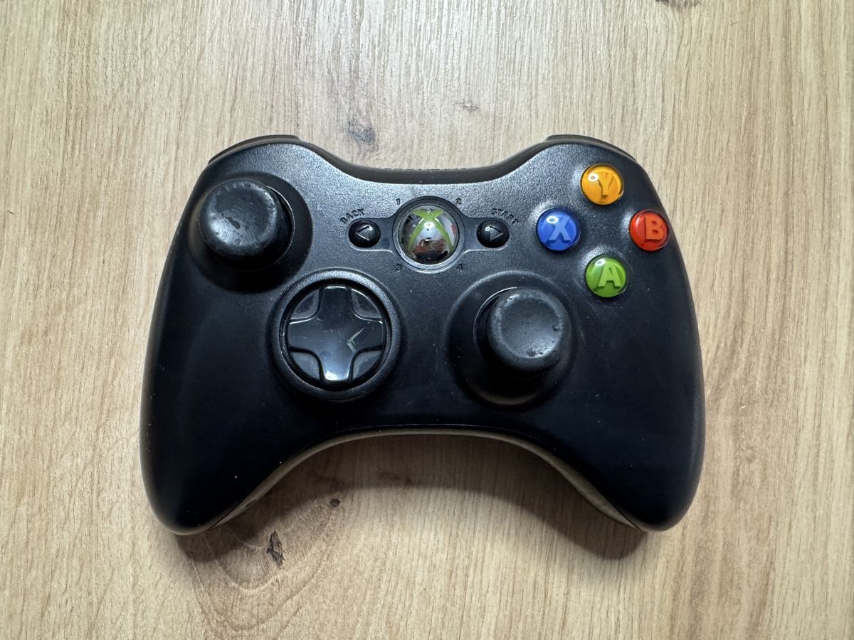 Microsoft Controller: Original Microsoft Xbox 360 Wireless Controller schwarz – Difettoso da Biberist venduto da etesummer 2