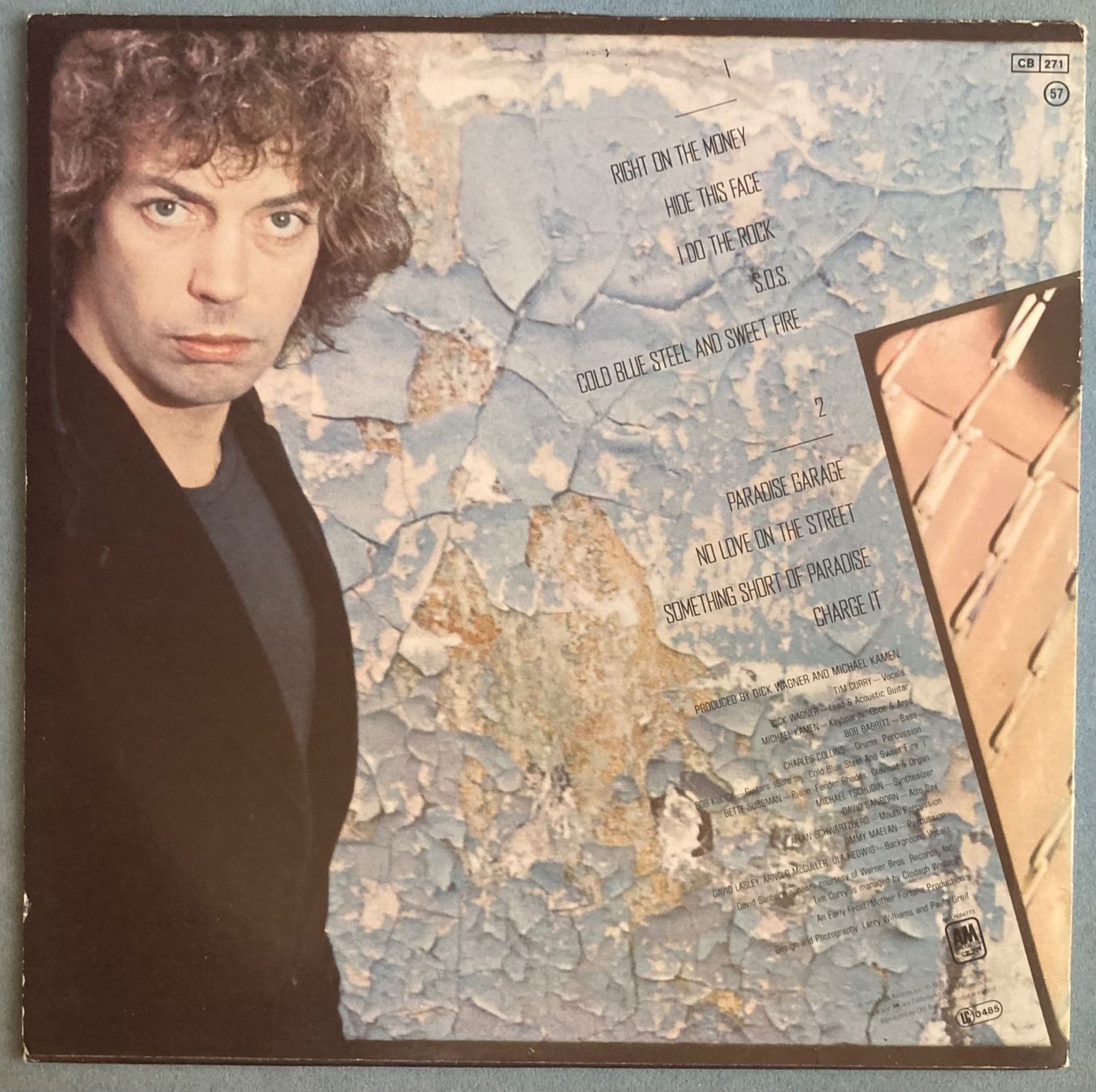 Dischi in vinile: TIM CURRY - FEARLESS – Usato da Poliez-Pittet venduto da Newtown-Records 1
