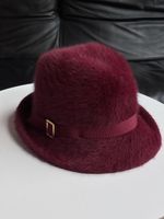Originaler Kangol Hut in Bordeaux rot