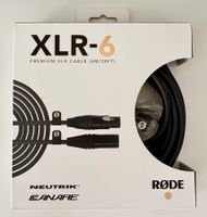 RØDE XLR Kabel | 6 Meter | Schwarz