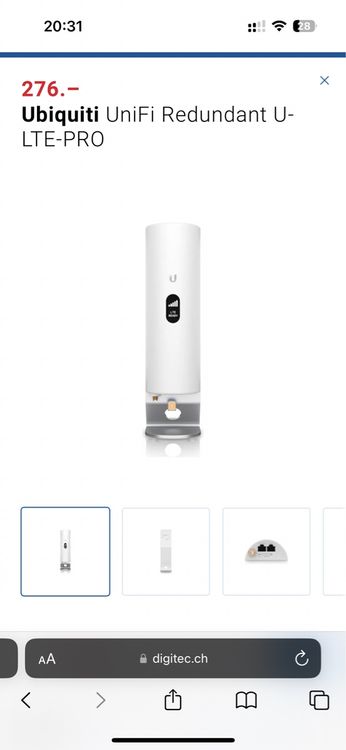 NEUER UniFi U-LTE-PRO 4G Router (Neu und originalverpackt) in ...