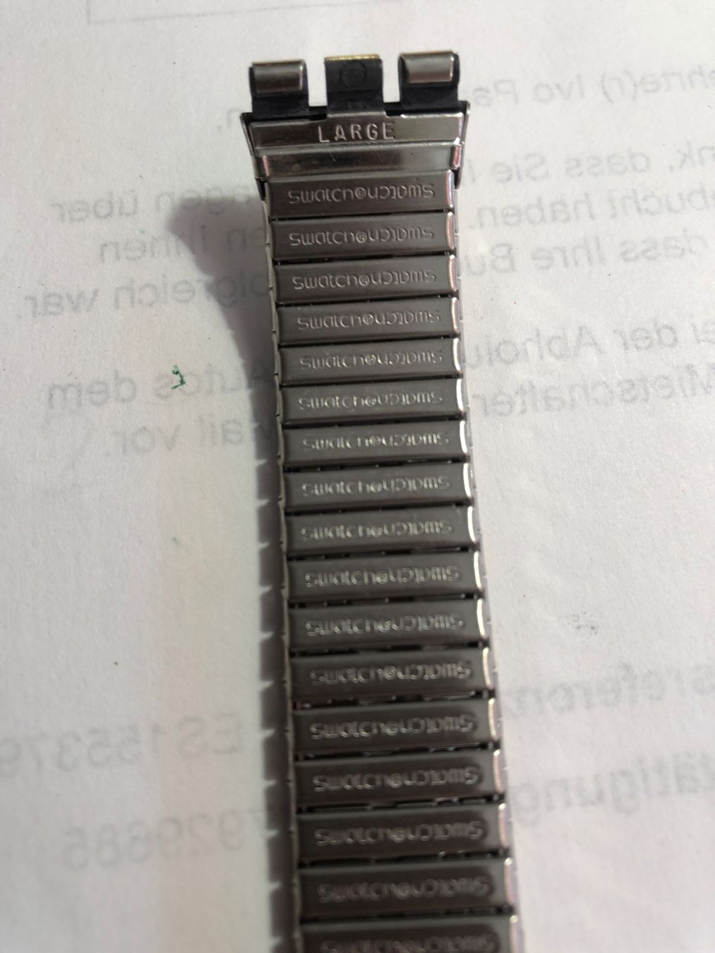 Swatch Orologi: Swatch Uhrenarmband DOUBLE RUN 1994 – Nuovo (secondo la descrizione) da Biel/Bienne venduto da winnertaco 2