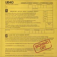 CD UB40 - Signing off (1980)