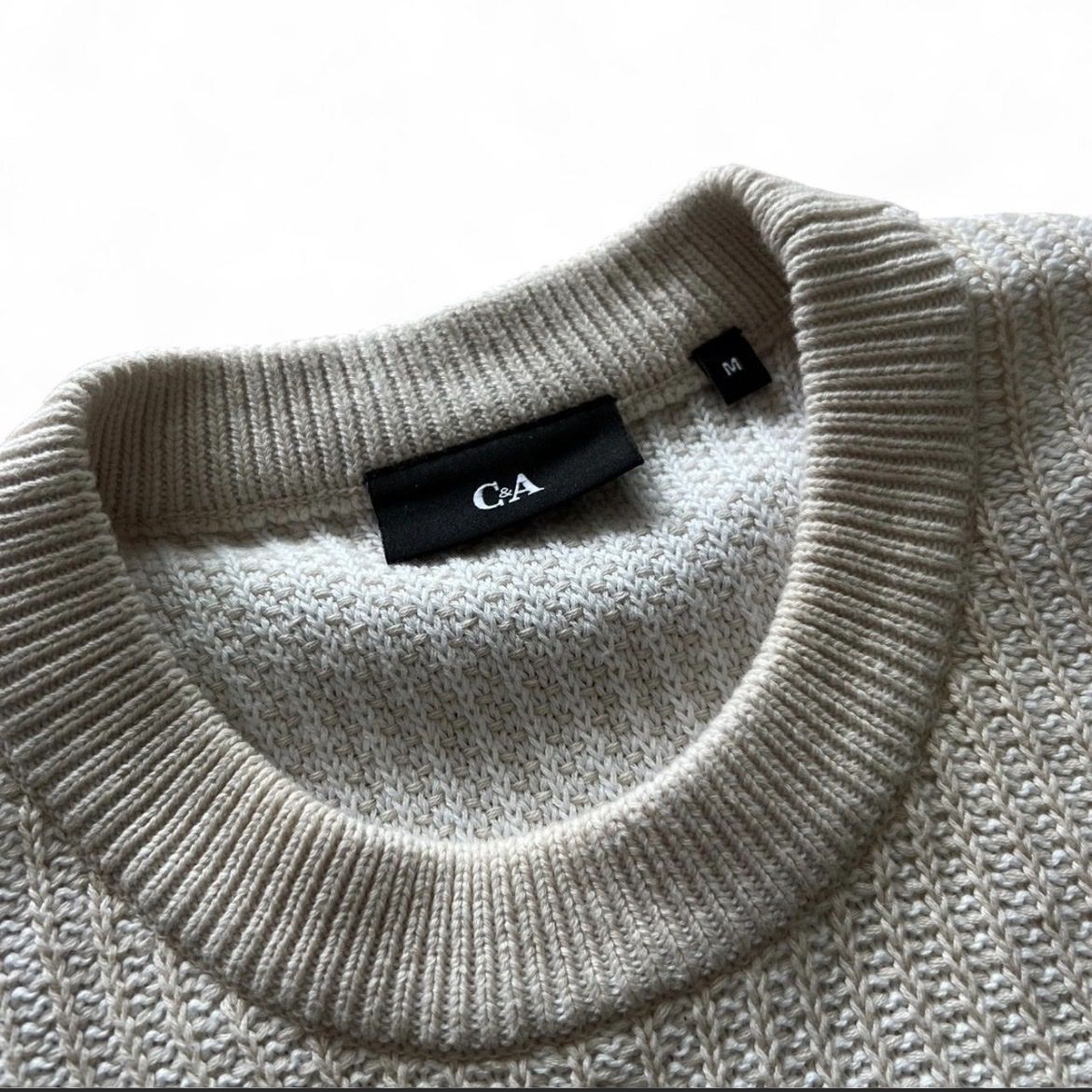 C&A Maglioni & Felpe: 100% Woll C&A Pullover/sweater Creme Grösse M – Nuovo (secondo la descrizione) da St. Gallen venduto da ome_g8v2 2