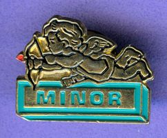 MINOR  Schokolade  hellblau