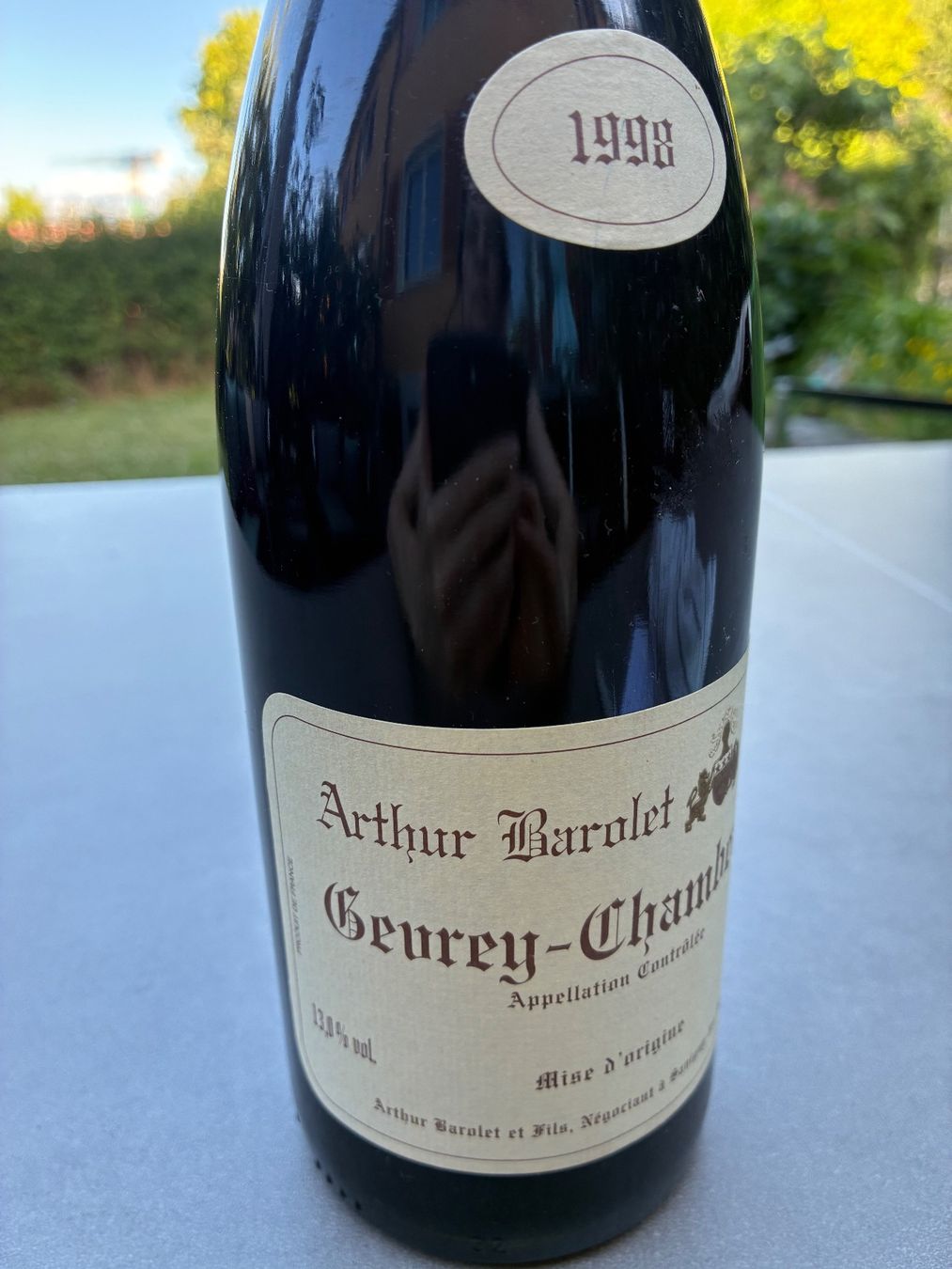 Vino: Rotwein Gevrey-Chambertin, 1998 – Usato da Zürich venduto da Sylvie0011 3