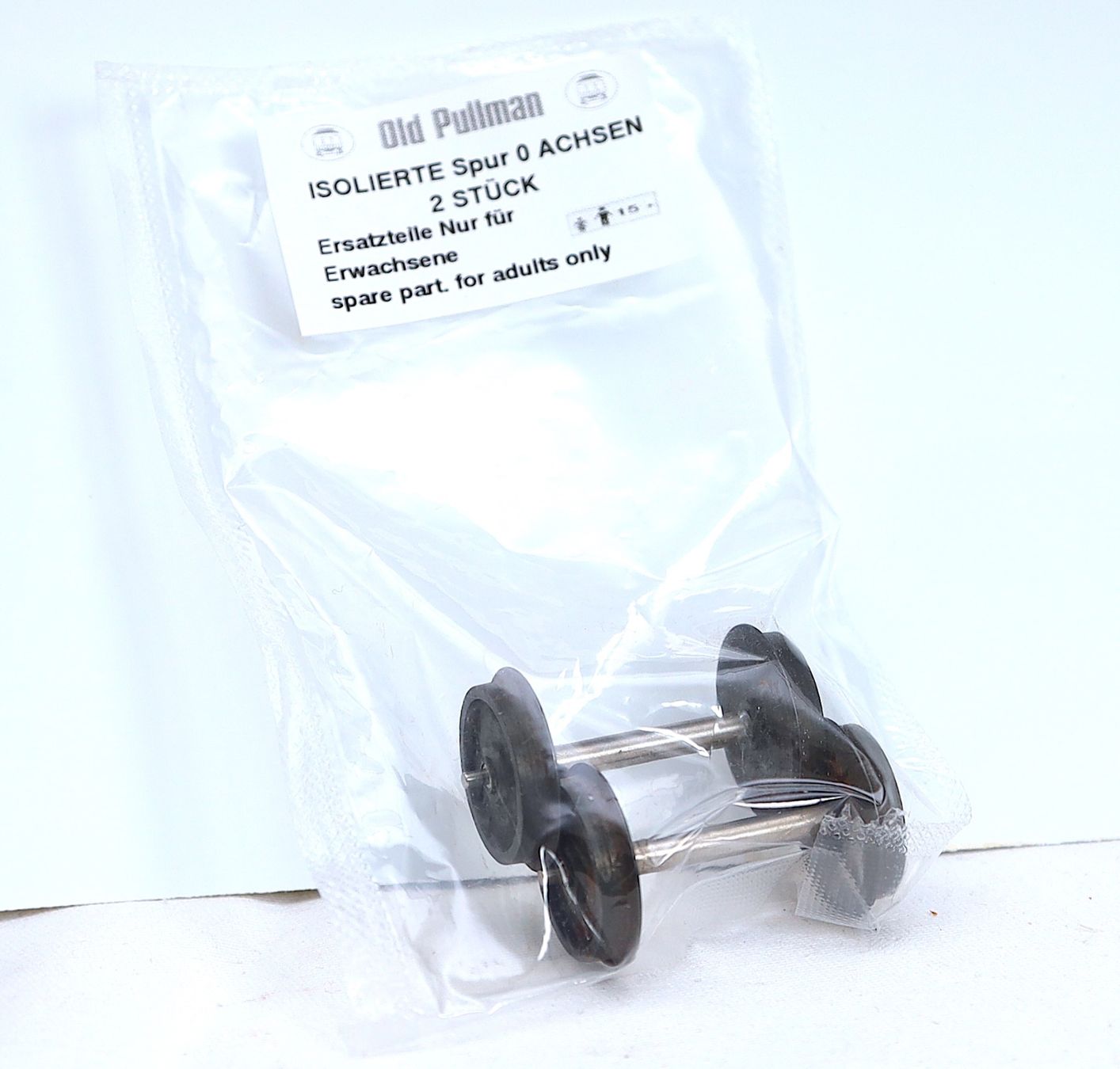 Modellini di ferrovie: ACHSEN-PAAR ISLOLIERTVON OLD PULLMANN SPUR 0 – Nuovo e nell'imballaggio originale da Ipsach venduto da locky55