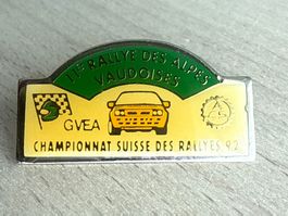 Pin Championnat Suisse des Rallyes 92- GVEA ACS