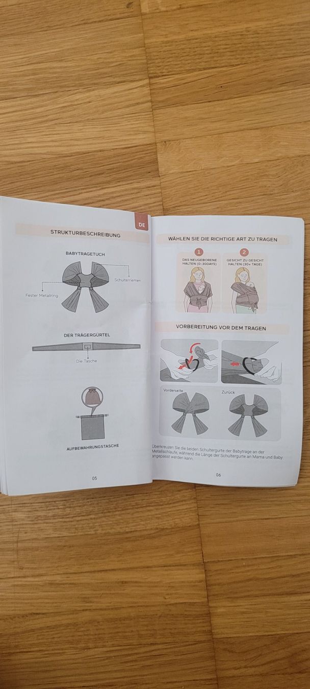 Momcozy Bauch- & Rückentragen: Momcozy Bindetuch – Gebraucht aus Kloten von Steffie_98 3