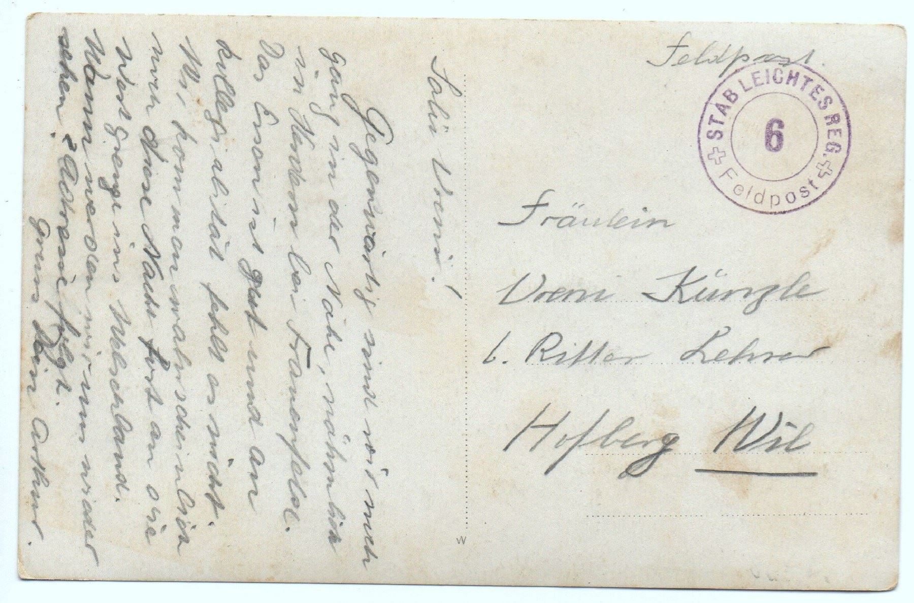 Cartes postales: Gruss von HERDERN – D'occasion à Jona par philajona 1